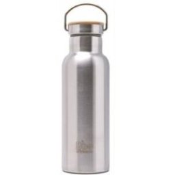 Irisana termo acero inox con tapon bambu 500ml. bbo14.ac