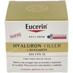 Eucerin hyaluron filler + elasticity crema dia fps15 50ml.