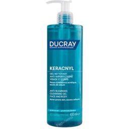 Ducray keracnyl gel limpiador 400ml.