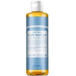 Dr. bronnerÂ´s Dr. bronner´s jabon liquido bebe neutral 240ml.