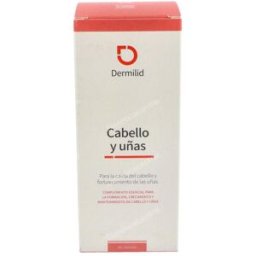 Dermilid dermilid cabello y uñas 60caps