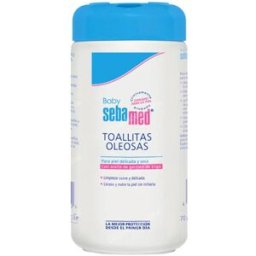 Sebamed baby toallitas limpieza paal oleosas 70uds.