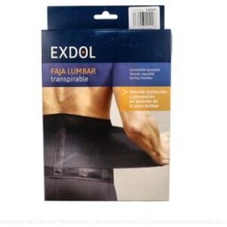 Nosa nosa faja exdol lumb elast velcro t/p <82 cm ngr