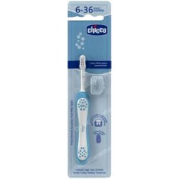 chicco cepillo dental infantil azul 6 m+