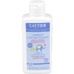 Cattier linimento para el cambio de pañal bebe 200ml.
