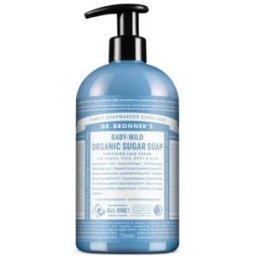 Dr. bronnerÂ´s Dr. bronner´s jabon de azucar bebe neutral 710ml.