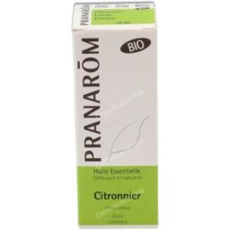 Pranarom limon cascara aceite esencial bio 10ml.