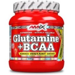 Amix glutamine+bcaa 300 gr cola