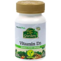 Natures plus garden source of life vitamina d3 60cap.