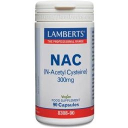 Lamberts nac (n-acetil cisteina) 300 mg 90 cap.