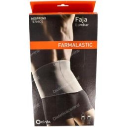 Farmalastic farmalastic faja neo velcro t/1 68-82 cm gris