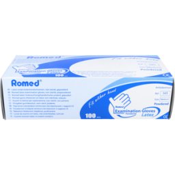 Fleming romed/matex guantes latex tac no esteril t/m 100 un r 345