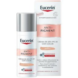 Eucerin anti-pigment crema de dia c/color tono medio 50ml