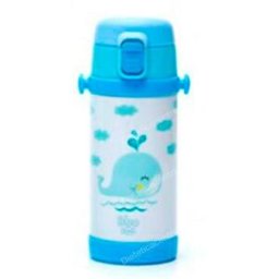 Irisana botella termo infantil azul 320ml. bbo8.az