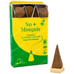 Bioaroma piramide no+mosquis 10 uds+soporte ceramica.