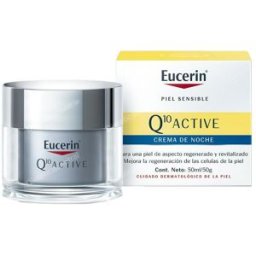 Eucerin q10 active crema de noche antiarrugas 50ml.