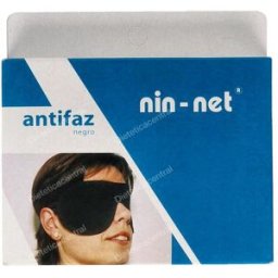 Nin-net nin-net antifaz descanso cerrado terciopelo negro reut 1 un