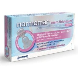 Normomar normomar suero fisiologico bebe 5 ml 30 amp