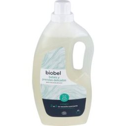 Biobel jabon ropa bebe prendas delicadas coco 1,5l. eco