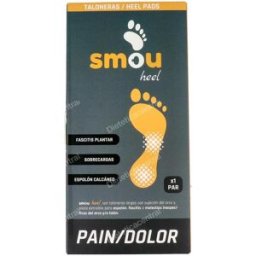 Smou plantillas smou heel talonera fascitis-espolon t42/43/44