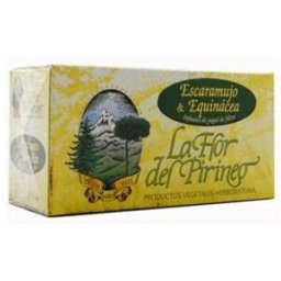 Flor pirineo escaramujo y echinacea infusion 25bolsitas