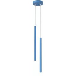 Lámpara colgante Pastelo 2 azul