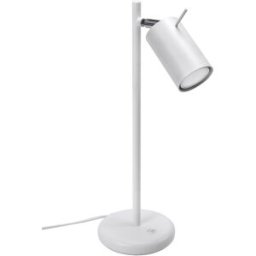 Lámpara de mesa Ring blanca