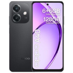 OPPO A40 4G 4GB 6.67" 128GB Negro batería 5100 mAh