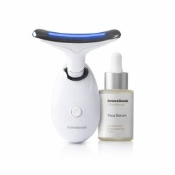 Pack Masajeador Facial Reafirmante con LED, EMS y Calor y Sérum Kombucha InnovaGoods