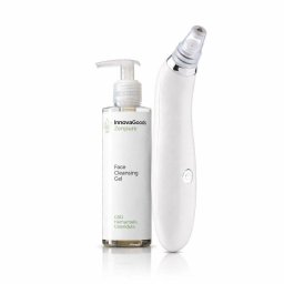 Pack Limpiador Facial Eléctrico y Gel CBD InnovaGoods