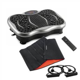 Pack Plataforma Vibratoria InnovaGoods Vivflow con Faja Deportiva Sauna