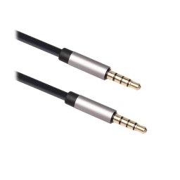 Cable de audio DLH DY-TU5083B 3,5mm macho a 3,5mm macho 2 m negro