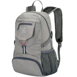 Mochila Deportiva Waterfly TransformerX Plegable Ligera Resistente Agua 20L Gris