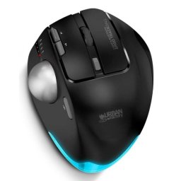 Ratón Urban Factory EMT01UF Bluetooth RF Wireless 4800 DPI Negro Multiiluminación
