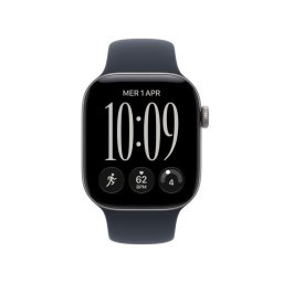 Apple Watch Series 12 GPS + Cellular 42mm Caja de Aluminio Gris con Correa Deportiva Azul Marino S/M