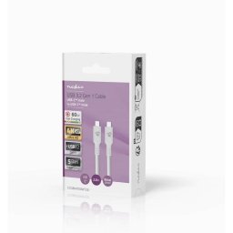 Cable USB-C Nedis USB 3.2 Gen 1 60W 2 m