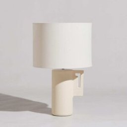 Maisons du Monde Lámpara de mesa de cerámica moteada Alt. 59,5 cm