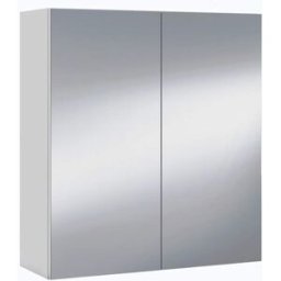 duehome Módulo camerino con espejo blanco brillo