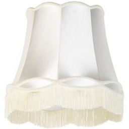 QAZQA Pantalla seda crema 45cm