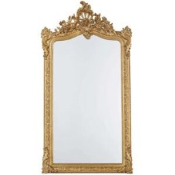 Maisons du Monde Espejo rectangular con molduras doradas