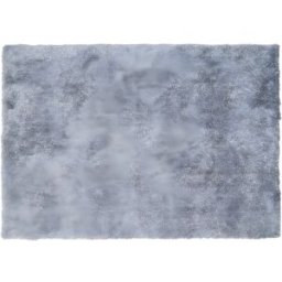 Unique Alfombra shaggy GLITTER 160x230 cm - Plateada