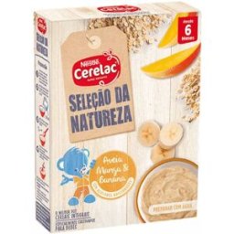 Nestlé Cerelac Cereales Integrales Avena Mango y Plátano 240g