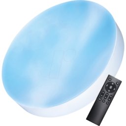 LUXULA LX 300299 - Lámpara de techo LED Sky Light, 60W, 4800lm, 1800-12000K, blanca