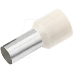 CIMCO 187210 - Manguito de extremo de cable aislado 0,75 mm²/8 mm, estañado, bl