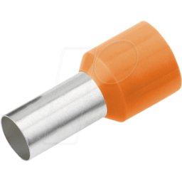 CIMCO 187207 - Manguito de extremo de cable aislado 0,5 mm²/8 mm, estañado, nar