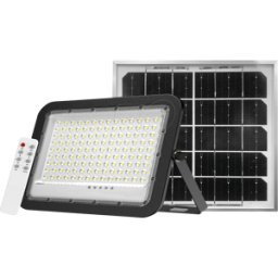 ENOVALITE ELED SO400103 - Foco LED, solar con batería, 300 W, 3800 lm, 6500 K, IP65