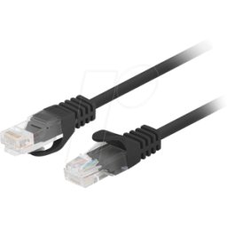 LANBERG LBG 510CC1000BK - Cable de conexión RJ45 CAT.5e UTP 10 m negro