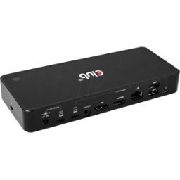 CLUB 3D C3D CSV-1585 - Conmutador KVM de 2 puertos, HDMI, USB-C.