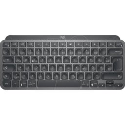 LOGITECH MXKMSFB - Teclado inalámbrico, Logi Bolt/Bluetooth, teclas MX Mini, negro