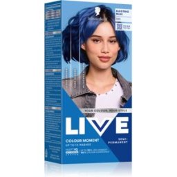 Live Ultra Brights Or Pastel Tinte Semipermanente Para El Cabello Tono 095 Electric Blue 1 Ud